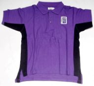 Approx 40 x LA Fitness Branded POLO Shirts - Supplied In 2 Sizes (Small & Medium) - Colour: Purple -