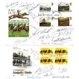 HORSE RACING: Two multiple signed First