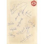 MANCHESTER UNITED: Selection of large 4t