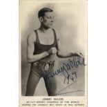 WILDE JIMMY: (1892-1969) Welsh Boxer, th