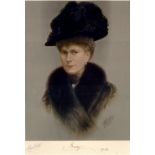 MARY OF TECK: (1867-1953) Queen Consort of the United Kingdom 1910-36, wife of King George V. An