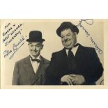 LAUREL & HARDY: LAUREL STAN (1890-1965) & HARDY OLIVER (1892-1957) English and American Film