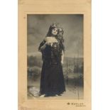 GUERRERO MARIA: (1867-1928) Spanish Theatre Actress, Producer and Director. Vintage signed and