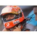 SCHUMACHER MICHAEL: (1969- ) German Motor Racing Driver, Formula One World Champion 1994, 1995,