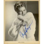 BERGMAN INGRID: (1915-1982) Swedish Actress, Academy Award winner. Signed 8 x 10 photograph by