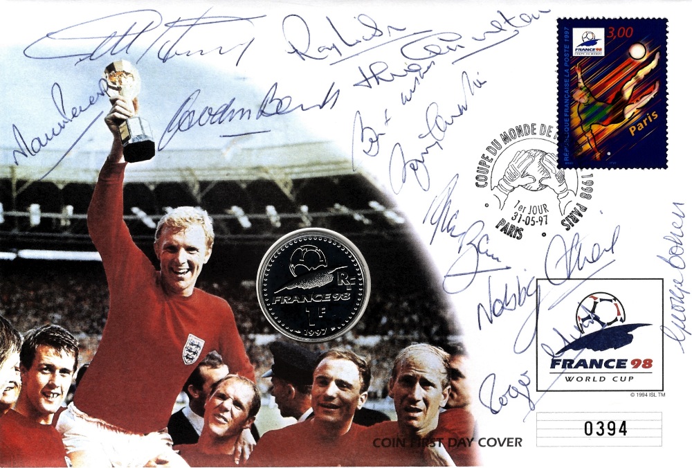 ENGLAND FOOTBALL: A good First Day Cover