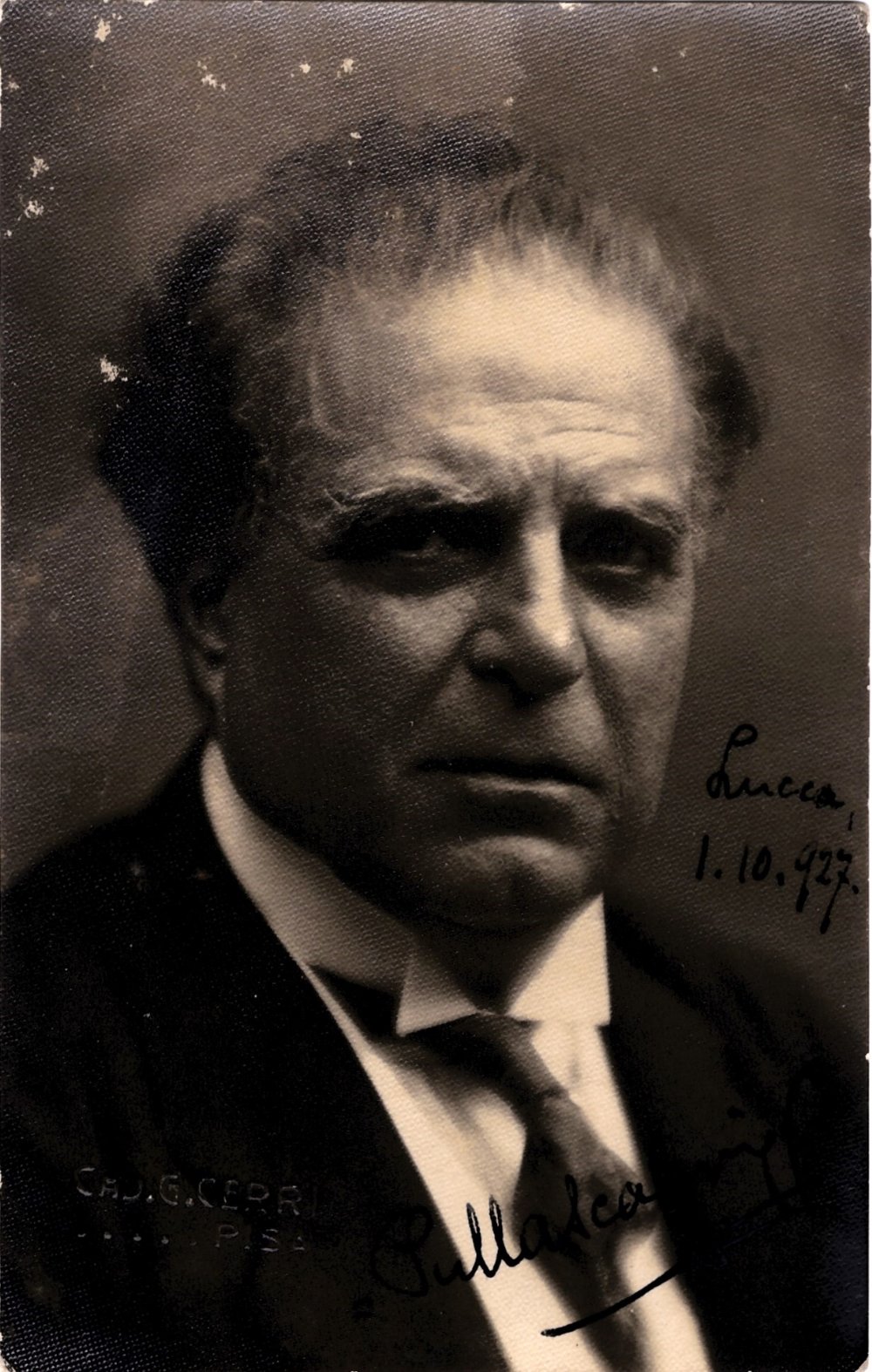 MASCAGNI PIETRO: (1863-1945) Italian Com