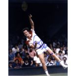 TENNIS: John McEnroe (1959- ) American Tennis Player, Wimbledon Champion 1981, 1983 & 1984. Signed