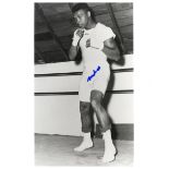 ALI MUHAMMAD: (1942- ) American Boxer, World Heavyweight Champion. Signed 8 x 10 photograph, the