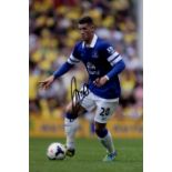 EVERTON: Selection of signed colour 8 x 10 photographs and slightly larger by various Everton