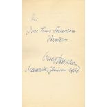 SKORZENY OTTO: (1908-1975) Austrian SS-Standartenführer of World War II. Book signed and