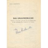 HINDEMITH PAUL: (1895-1963) German Compo
