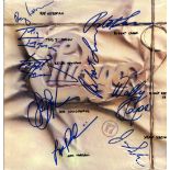 CHICAGO: Signed album record sleeve for