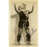 OPERA: Selection of signed postcard photographs and slightly larger,