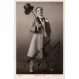 THEATRE: Selection of vintage signed postcard photographs by various Edwardian stage actresses