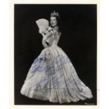 OPERA: Selection of signed postcard photographs and slightly larger, a few 8 x 10s,