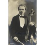 CASALS PABLO: (1876-1973) Spanish Cellist.