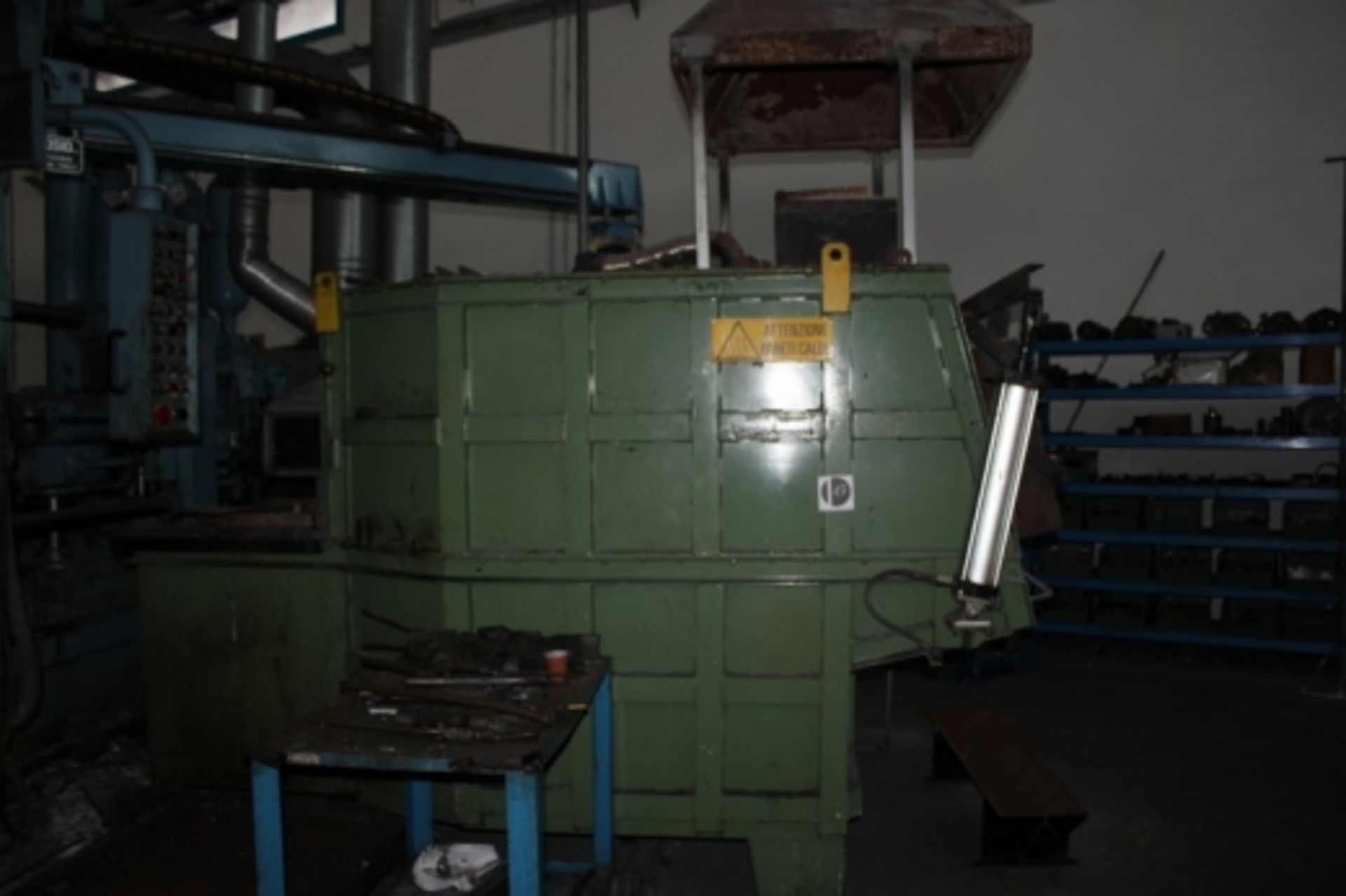 1,Die casting unit 500Colosio for moulding and die casting PFO 500 year 1996, serial no. 835 power - Image 9 of 21