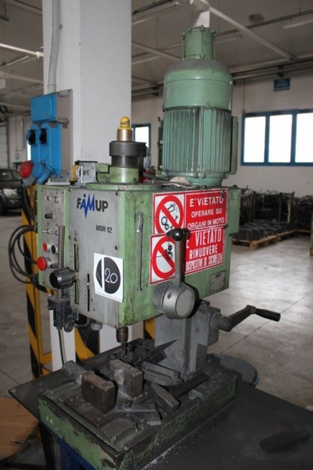 1,OTHER GOODS: 
threading machine FAMUP MDR 12 identification no.873038; threading machine LTF - Image 11 of 32