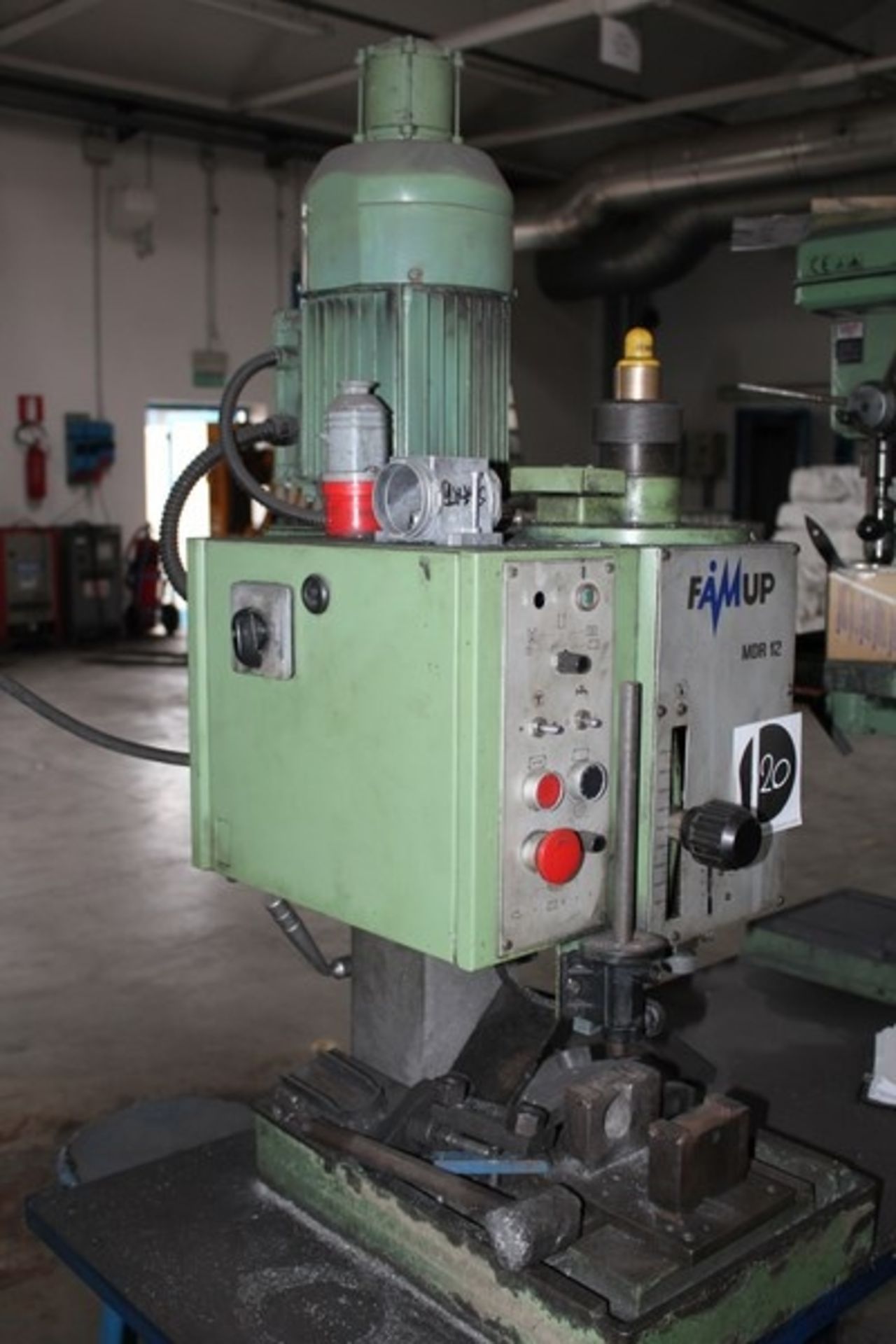 1,OTHER GOODS: 
threading machine FAMUP MDR 12 identification no.873038; threading machine LTF - Image 17 of 32