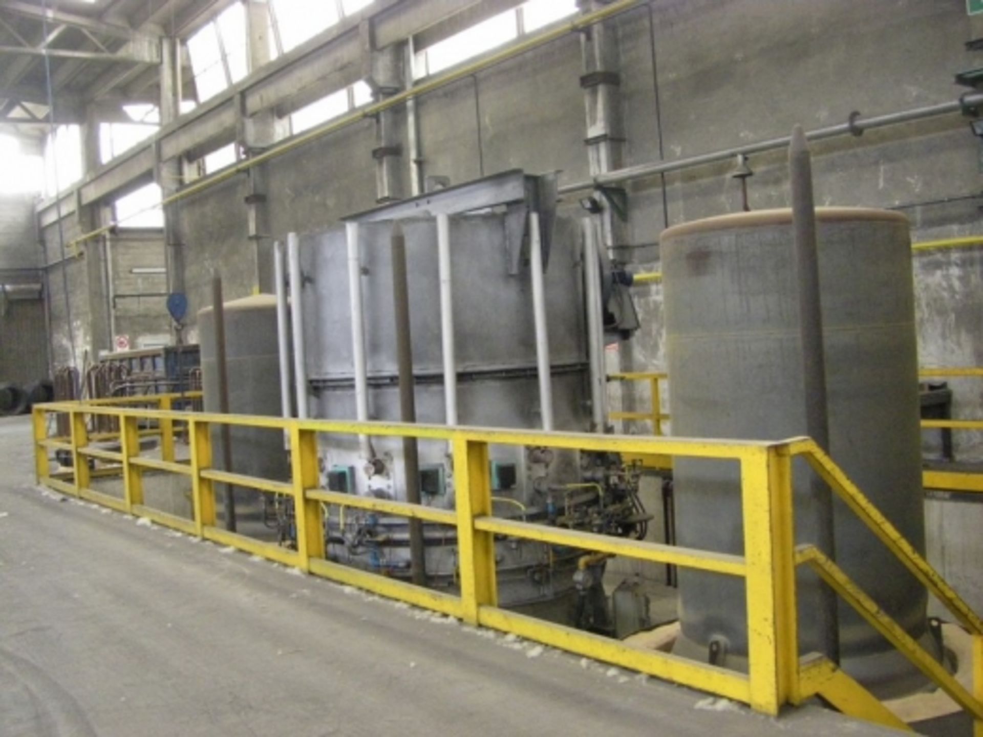1,Hood Furnace Ing. F. FerrÃ¨ & c. with nitrogen for controlled
atmosphere annealing, 12 burners, T.
