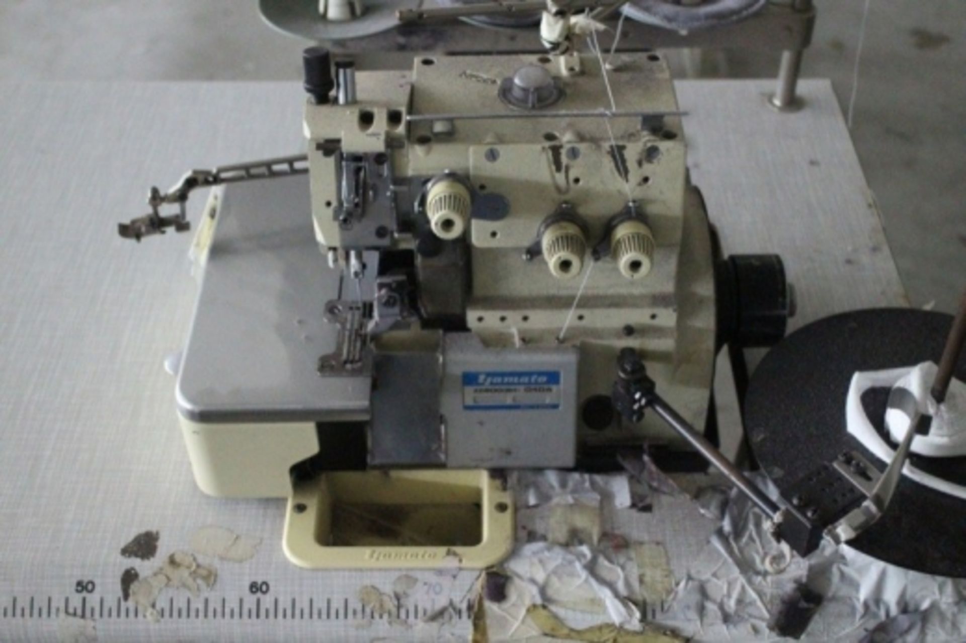 1,LOT COMPOSED OF: n.1 lace sewing machine Rimoldi rock mod "263-34-2dr-20; n.1 Kansai special; n.