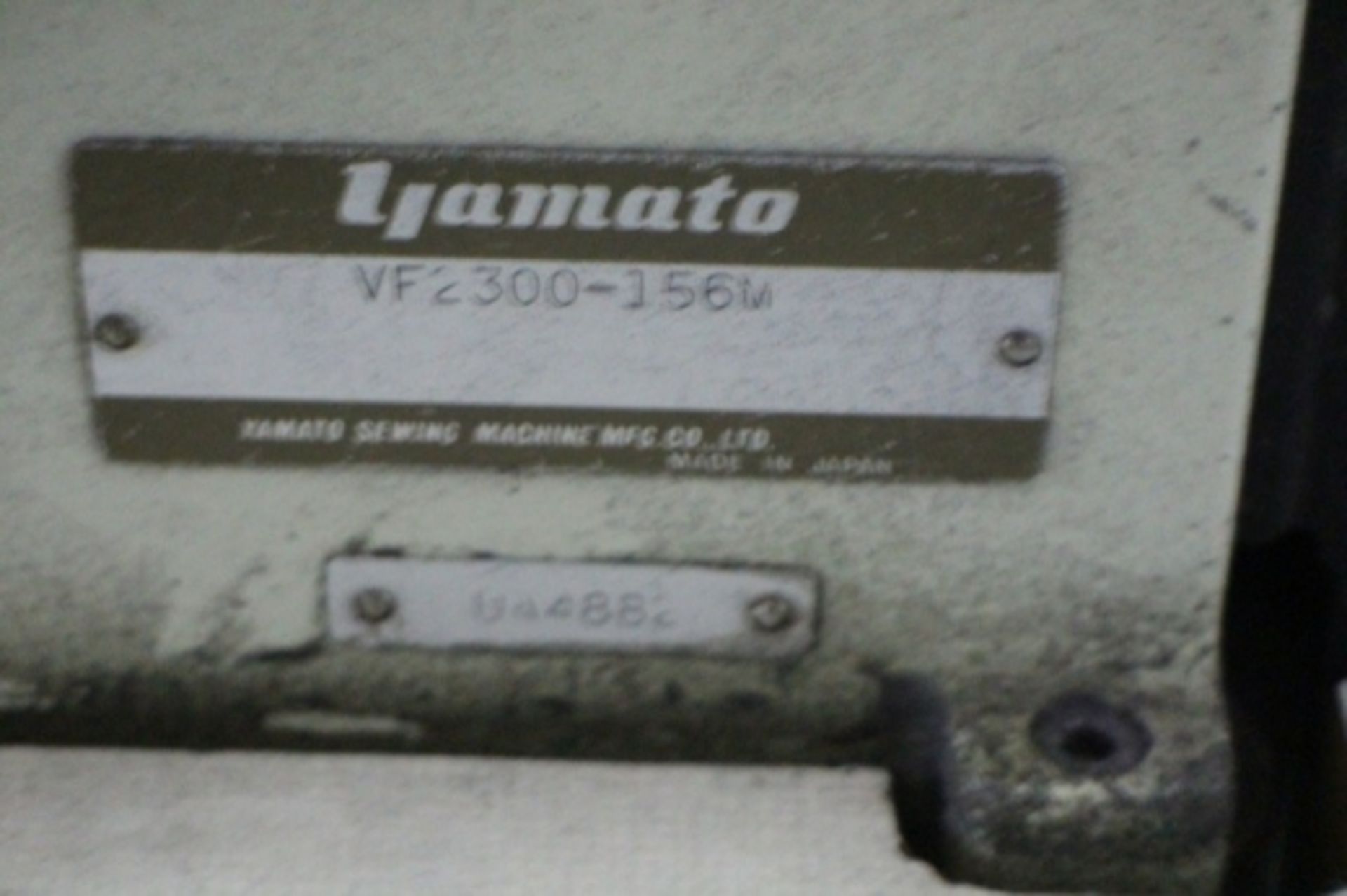 1,LOT COMPOSED OF: n.1 serger machine Yamato europa mod. "dcz-520-d10"; n.1 serger machine Yamato - Image 2 of 4