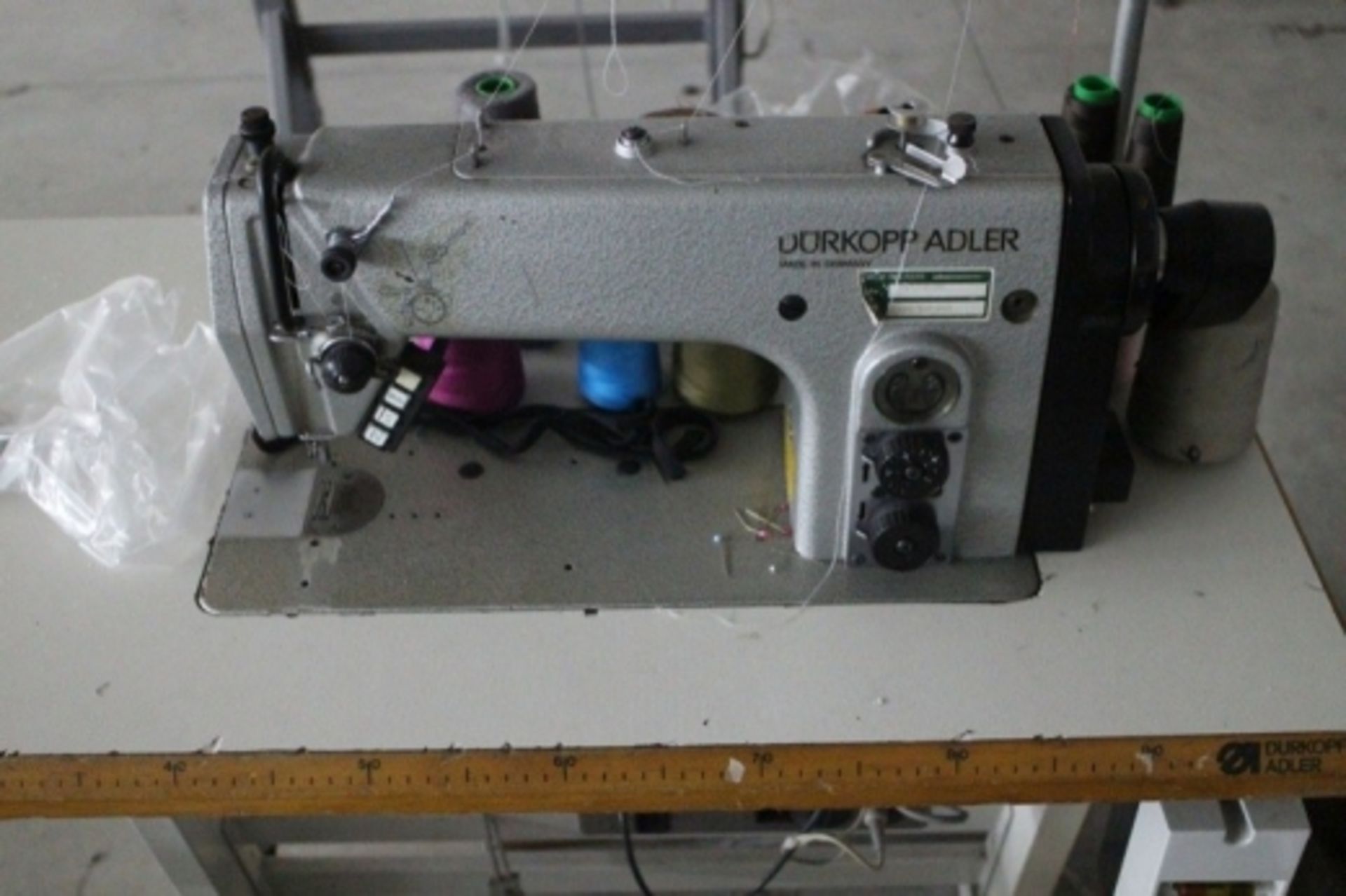 1,LOT COMPOSED OF: n.1 pneumatic attaching machine Pessani mod. "mp/ba"; n.1 sewing machine with