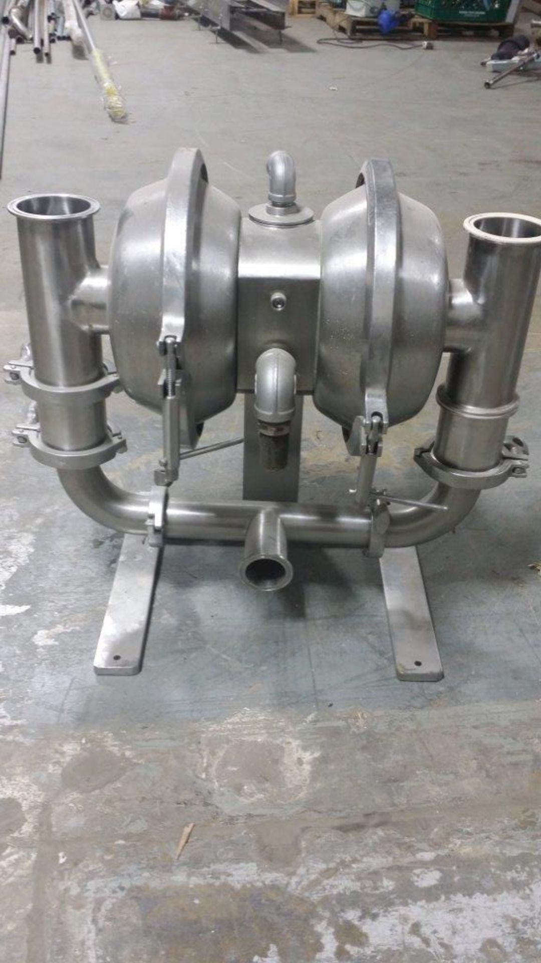 Murzan Pneumatic Double Diaphragm Pump, Manufacturer: Murzan Inc, Model: P150DL, Serial # - Image 7 of 12