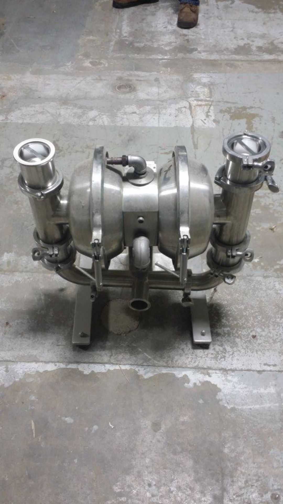 Murzan Pneumatic Double Diaphragm Pump, Manufacturer: Murzan Inc, Model: P150DL, Serial # - Image 3 of 12