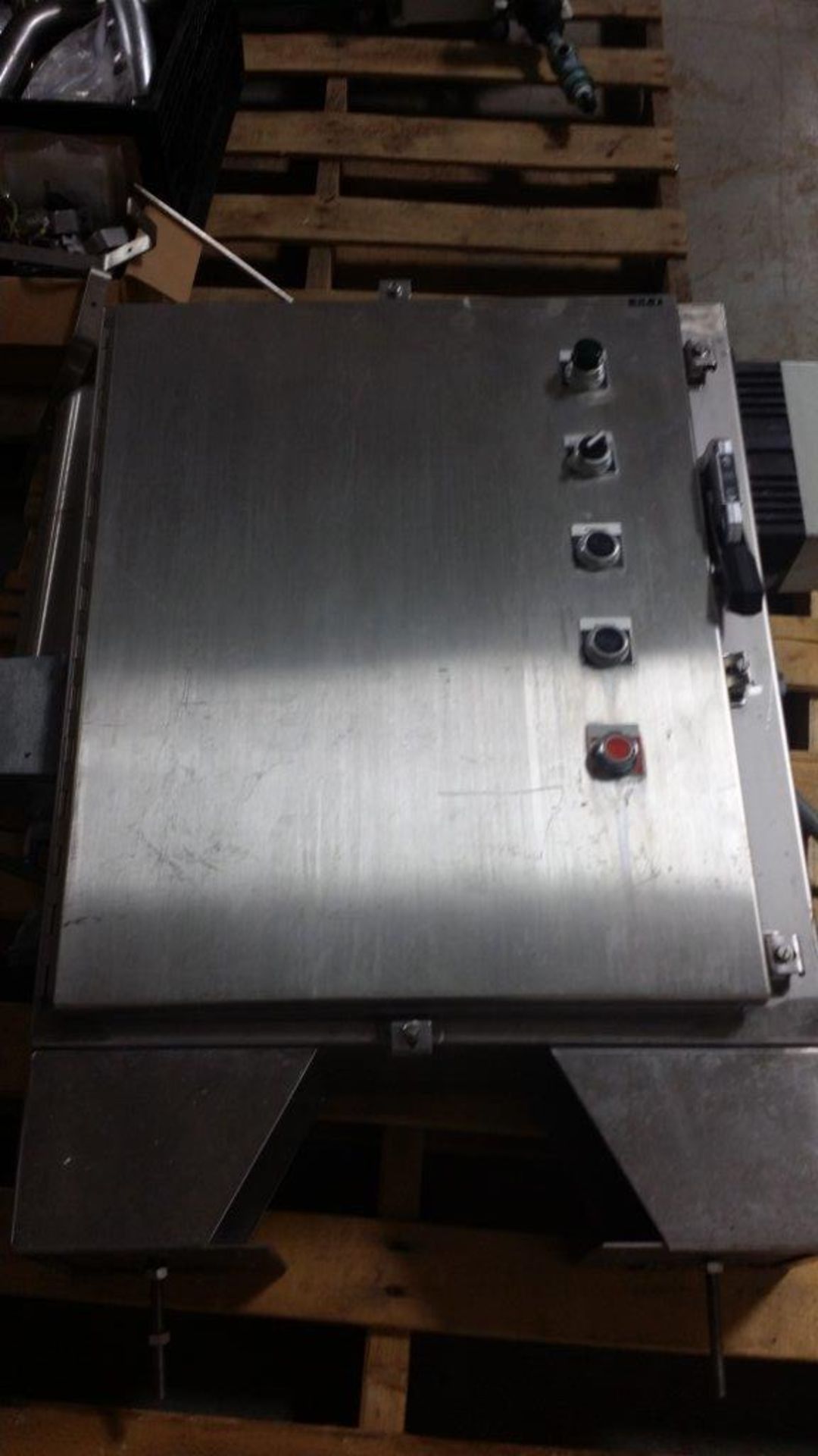 Arrowhead Conveyor Co. Control Panel, Stainless Steel panel, Ratiotrol DC Motor Control Beta