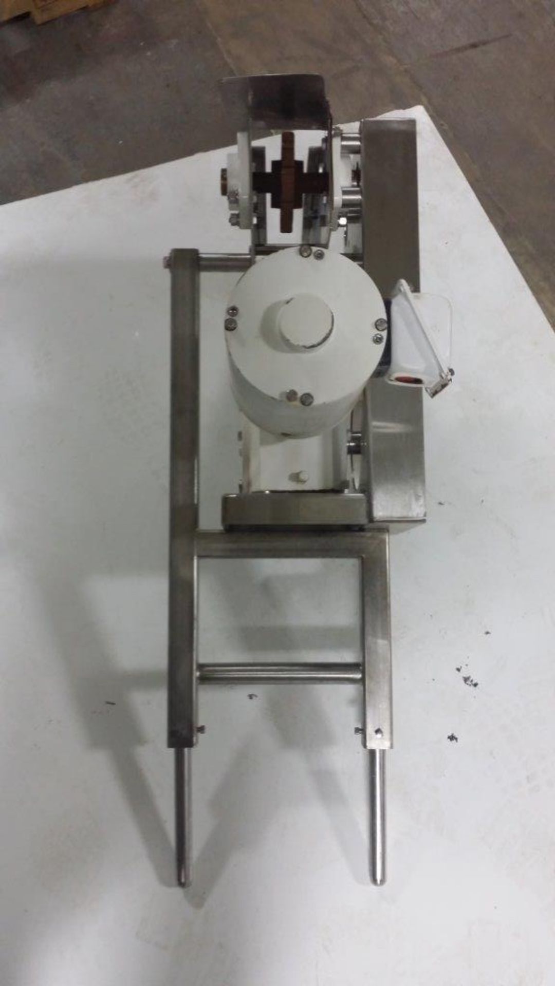 Sterling Electric, Inc. Conveyor Motor on Stainless Steel Frame, Model No. NBY074MCA, HP 3/4, F/L