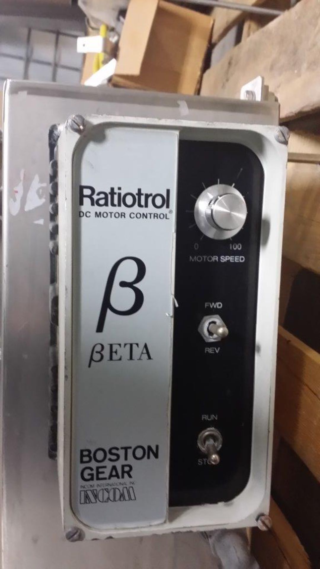 Arrowhead Conveyor Co. Control Panel, Stainless Steel panel, Ratiotrol DC Motor Control Beta - Image 3 of 5