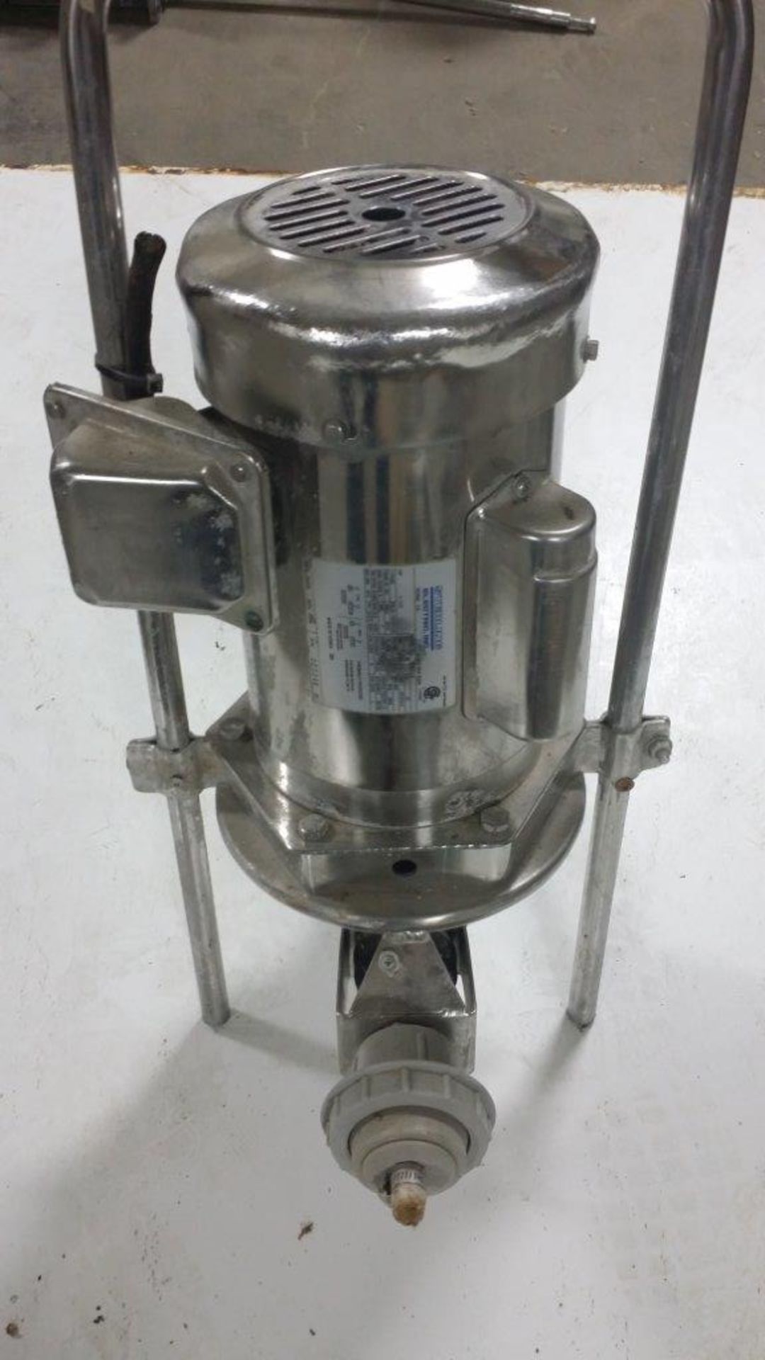 Sterling Electric Motor, Model No. 8823386, HP 1.5, 60 Hz,  Frame No. 56J, Nema Design N, - Image 4 of 6
