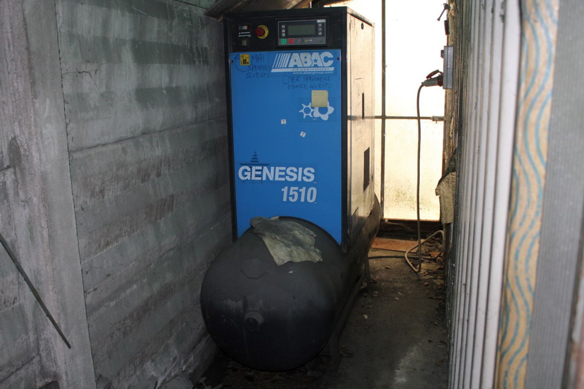 N. 100 - 547 IVG)  COMPRESSORE ABAC GENESIS COD. 2361650002 04M-0