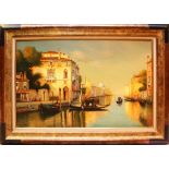 Venezia, olio su tela cm. 92x60 anni '90