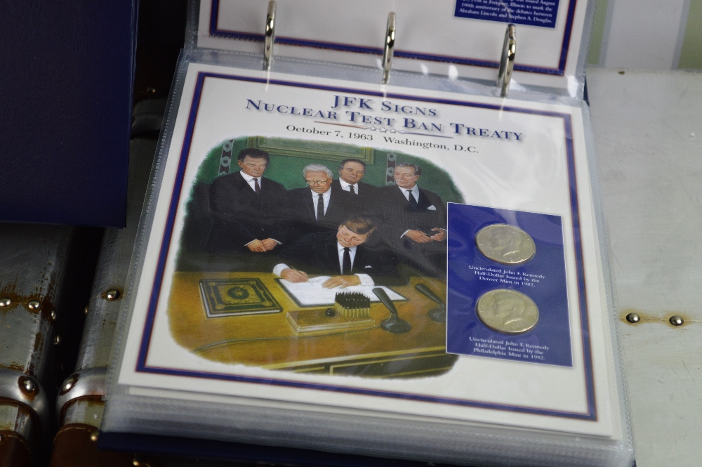 Complete History Of JFK Coin & Stamp History of his period of presidency period in the 60`s - Image 4 of 5