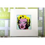 Andy Warhol 1987 Serigraphy Pop Art Ltd Edition certificate of authenticity included-Mariln Monroe