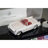 1953 Chevrolet Corvette Franklin Mint 1:24 + display case