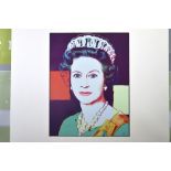 Andy Warhol Elisabeth 1987 Serigraphy 26 x 26 ltd release of 1000,COA included