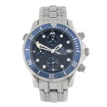 Gentleman`s Seamaster Professional chronograph watch RRP £3495