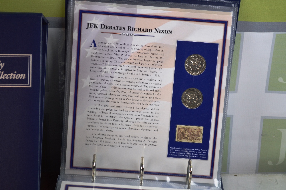 Complete History Of JFK Coin & Stamp History of his period of presidency period in the 60`s - Image 5 of 5