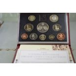 Royal Mint  1997 Deluxe proof Coin set