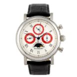 BELGRAVIA WATCH CO. - a limited edition  59/500 Gent's Chronotempo chronograph wrist watch.