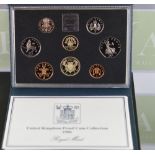 1986 Royal Proof Coin Collection In original case, private collection