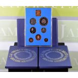 3 x1972 Royal Proof Coin Collection In original case, private collection