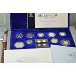 Proof Set 2000 Millennium Silver Collection the 13 coin set private collector RRP £ 299.99