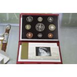 Royal Mint 2002 Deluxe proof Coin set