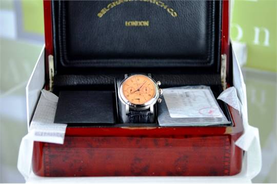 BELGRAVIA WATCH CO. - a limited edition gentleman`s Power Tempo chronograph wrist watch. - Image 3 of 4