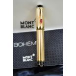 MONTBLANC Boheme Gold edition Line Pen RRP £799